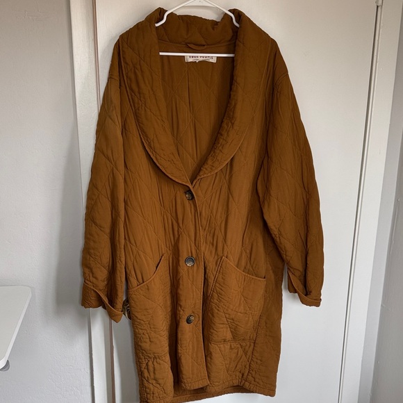 Free People Happy Day Dreamer Jacket (Size L, Excellent Pre‑Owned) - Picture 3 of 6